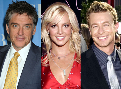 Craig Ferguson, Britney Spears, Simon Baker Craig Ferguson, Britney Spears, Simon Baker